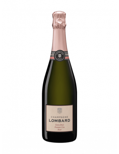 Champagne Lombard Extra brut - Premier cru Rosé